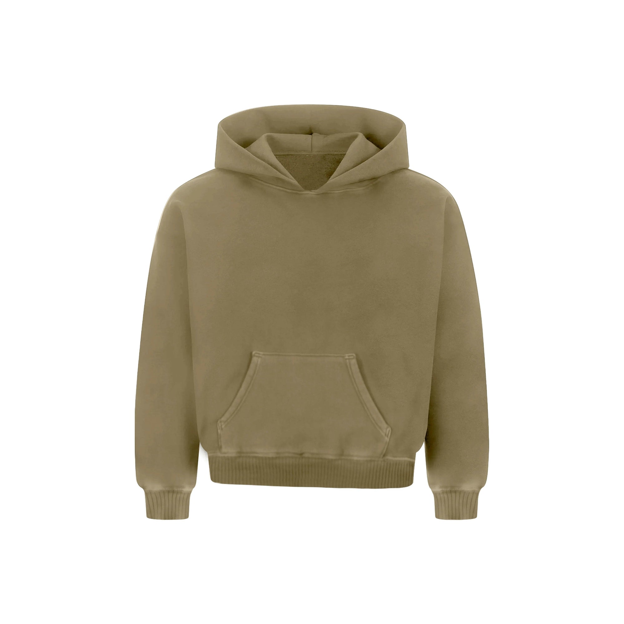 Marrone Oversized Hoodie.