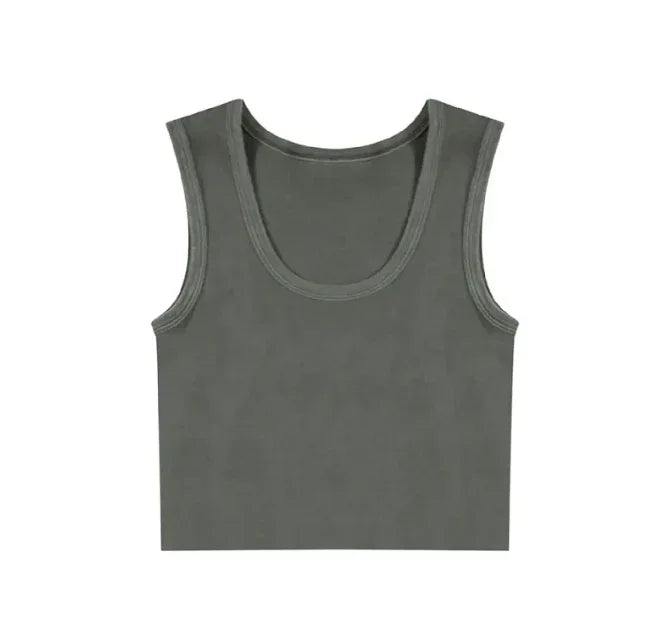 Grigio Cropped Tank.